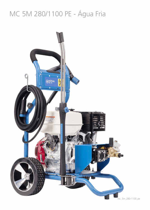 Lavadora de Alta Pressão MC 5M-280/1100 PE - Água Fria