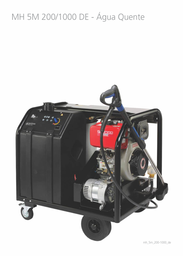 Lavadora de Alta Pressão MH 5M-200/1000 DE - Água Quente