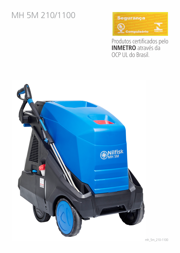 Lavadora de Alta Pressão MH 5M 210/1100 - Trifásica