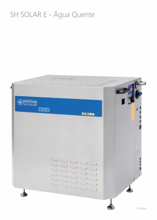 Lavadora de Alta Pressão SH SOLAR E - Água Quente